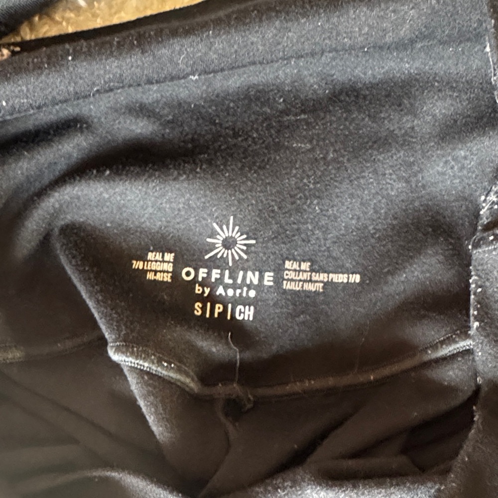Aerie Black High-Rise Leggings - Picture 2 of 6